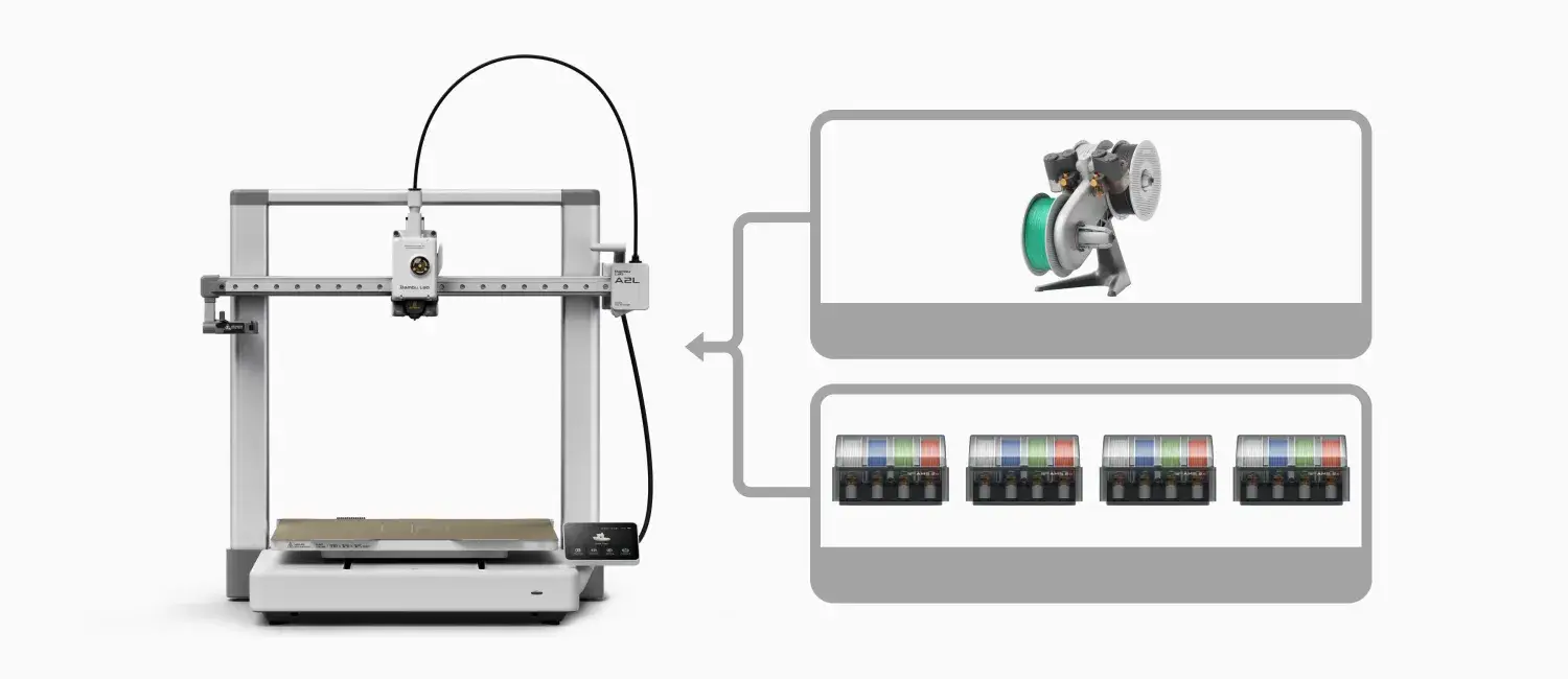 BAMBU LAB A2L AMS 3D Printer Near Me