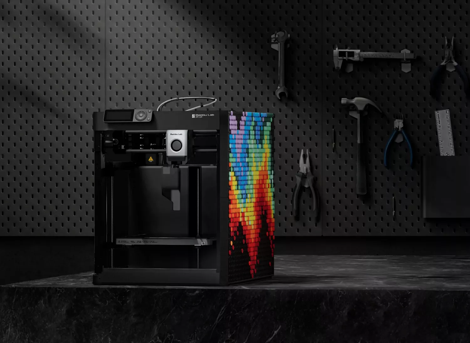 Bambu Lab P1S Combo 3D Printer